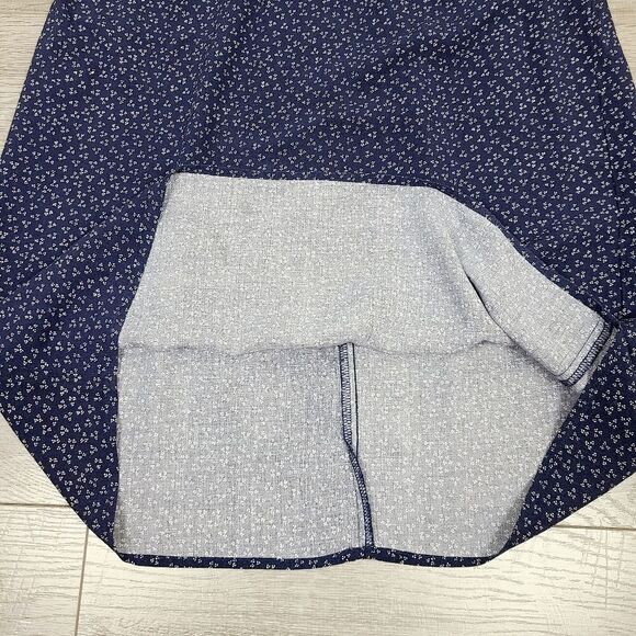 old Navy Long Sleeve Navy Blue Print Mini Dress XS - Picture 11 of 15